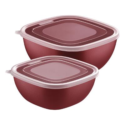 Jogo De Potes Tramontina MixColor 2 Peças Vermelho BPA Free