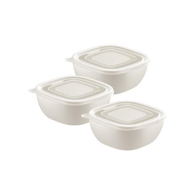 Jogo De Potes Tramontina MixColor 3 Peças 600ml BPA Free
