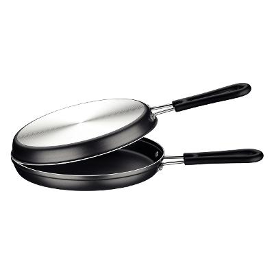 Omeleteira Tramontina Loreto 24 cm Antiaderente Grafite