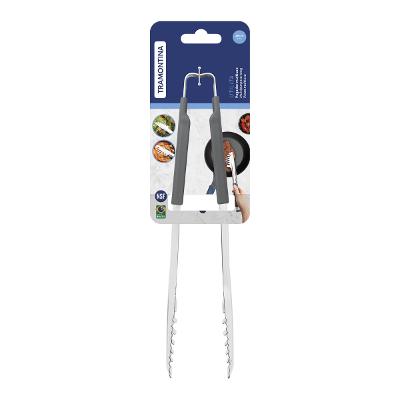 Pegador Tramontina Utilità Aço Inox Cabo Emborrachado 28 Cm