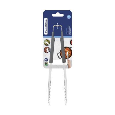 Pegador Tramontina Utilità Aço Inox Cabo Emborrachado 24 cm