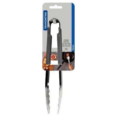 Pegador De Servir Tramontina Utilità 24 cm Aço Inox Cinza