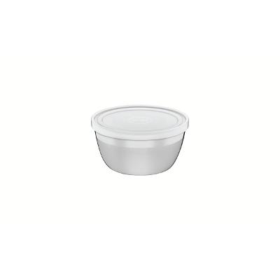Pote Redondo Tramontina Freezinox Aço Inox 9 cm 03 L Vedação