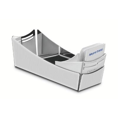 Porta-sachês Tramontina Aço Inox Com Suporte Para Colheres