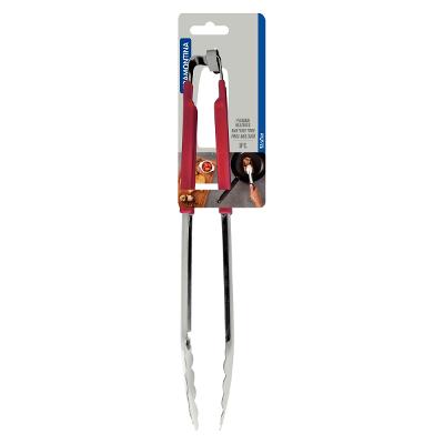 Pegador Tramontina Utilità Aço Inox 30 Cm Cabo Vermelho
