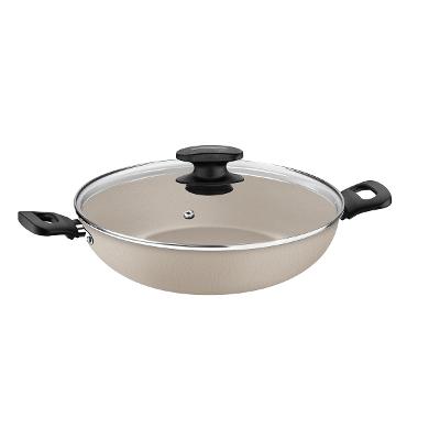 Wok Tramontina Loreto 28 Cm 3,3 L Antiaderente Bege