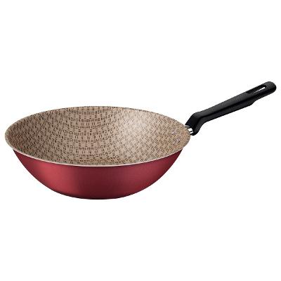Wok Tramontina Loreto Antiaderente 28 cm 3,6 L Vermelha