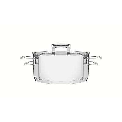 Caçarola Tramontina Brava Aço Inox 20 Cm 2,9 L Fundo Triplo