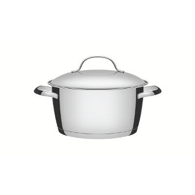 Caçarola Tramontina Allegra Aço Inox 22 cm 4,2 L