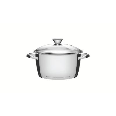 Caçarola Tramontina Allegra 18 cm 2,2 L Aço Inox Indução