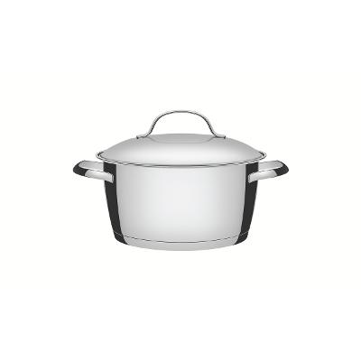 Caçarola Tramontina Allegra Aço Inox 20 Cm 3,1 L Indução