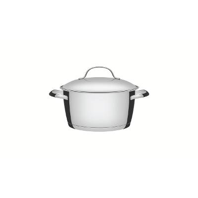 Caçarola Tramontina Allegra Aço Inox 16 Cm 1,5 L Indução