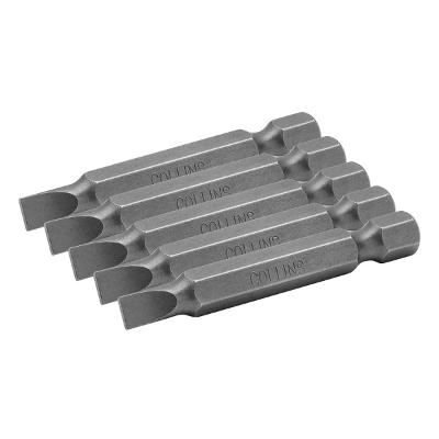 Bits Fenda 4,0mm 1/4'' 50,8mm 5 Peças Collins