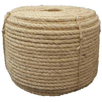 Corda De Sisal 10mm 220m Collins 223859 Torcida Natural