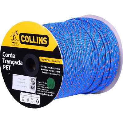 Corda Pet Trancada Collins 8mm 100% Poliester 205575