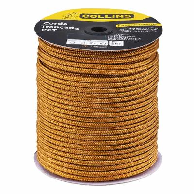 Corda Pet Trancada 8mm 228m 650 Kgf Ouro Collins 206067
