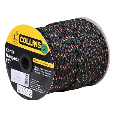 Corda Pet Trancada 10mm 147m 840 Kgf Preta Collins 205605