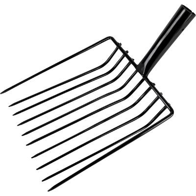 Forcado Reto 10 Dentes Aço Carbono Collins 365083