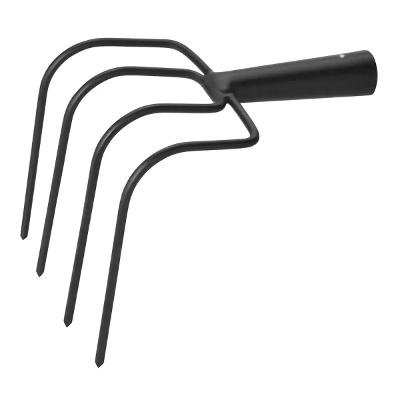 Forcado 4 Dentes Curvo Aco SAE 1045 Collins 15571