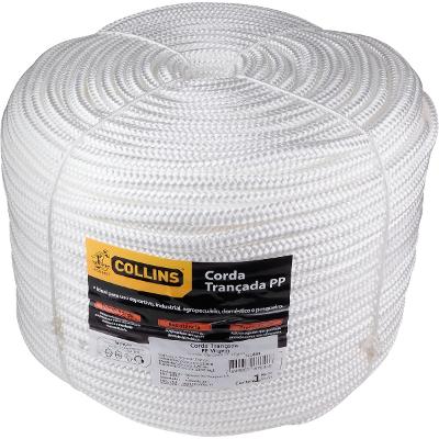Corda Trançada Polipropileno 12mm 220m 1550kgf Collins