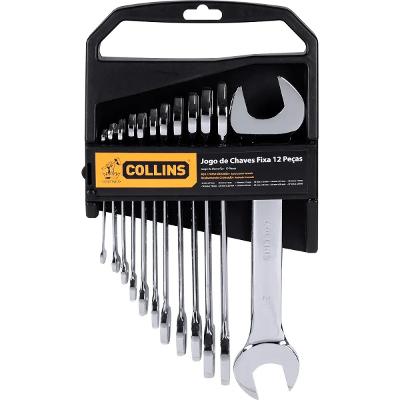 Jogo De Chave Fixa 12 Peças 6 A 32mm Collins 918490