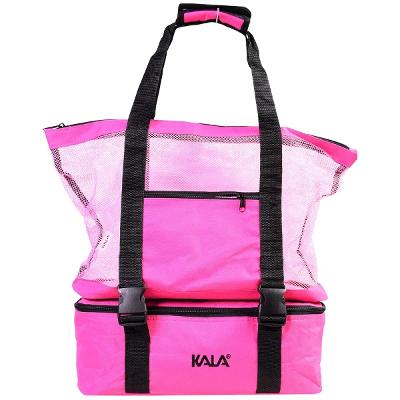 Bolsa Térmica 35L 2 Em 1 Sintética Rosa Kala 41cm