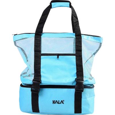 Bolsa Térmica 2 Em 1 Kala 35L Sintética Azul 41x16x50cm