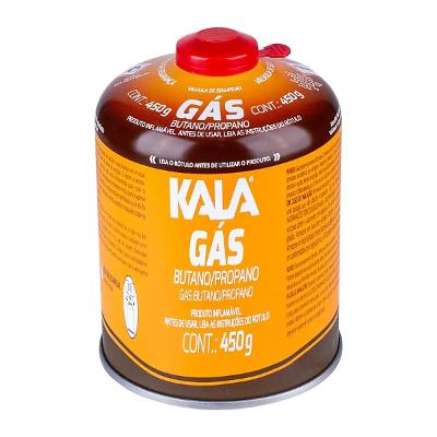 Cartucho De Gás 450g Com Válvula De Segurança Kala 328196