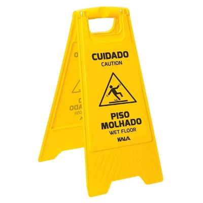 Cavalete De Sinalizacao Piso Molhado Kala Dobravel 882119