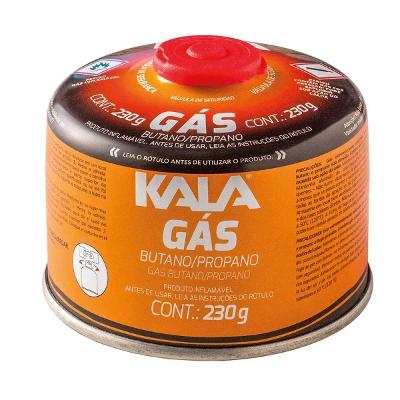 Cartucho De Gás 230g Com Válvula De Segurança Kala 908622