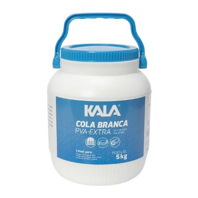 Cola Branca PVA Extra 5kg Kala Profissional Para Madeira