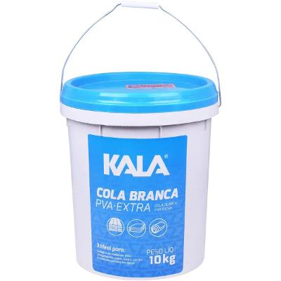 Cola Branca PVA Extra 10Kg Kala Para Madeira E MDF