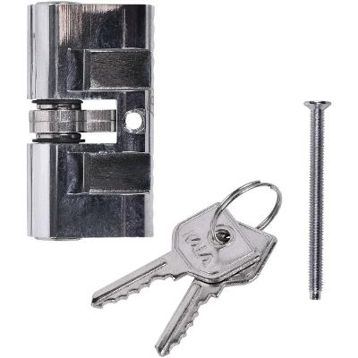 Cilindro Para Fechadura Kala Aliança Zamac Cromado 909130