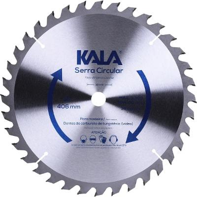 Disco Serra Circular 16 Pol 406mm 36 Dentes Kala 915696