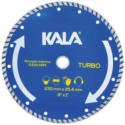 Disco Diamantado Turbo 230x25,4mm Kala Modelo 871834