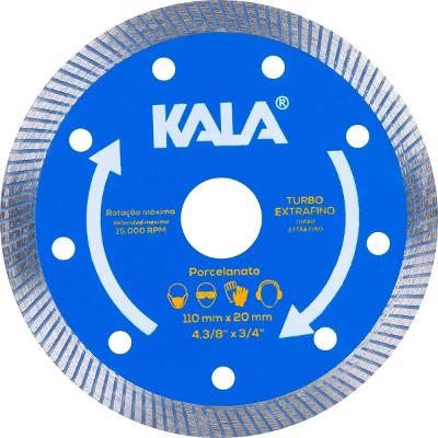 Disco Diamantado 110x20mm Para Porcelanato Kala 496189