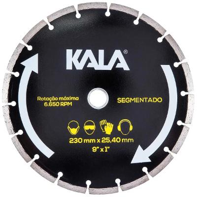 Disco Diamantado 230x25,4mm Segmentado Kala 871842