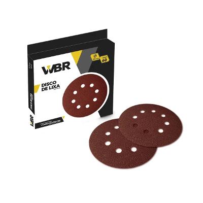 Disco De Lixa Wbr 180mm Grão 60 10 Peças 909203