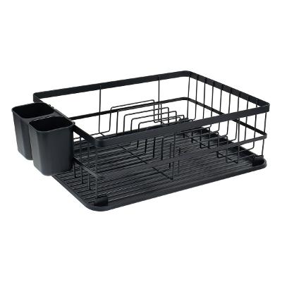 Escorredor De Louças 9 Pratos Aço Preto Fosco Kala 334390
