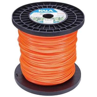 Fio De Nylon Quadrado 3,0mm 339m 3kg Kala Profissional