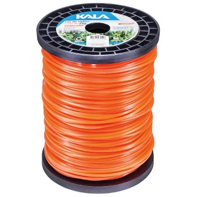 Fio De Nylon Quadrado 3,0mm 226m 2kg Kala Para Roçadeira