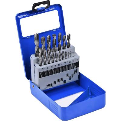 Jogo De Brocas Aço Rápido HSS 19 Peças 1 a 10mm Kala