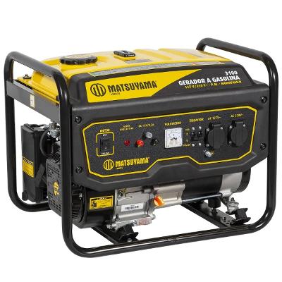 Gerador À Gasolina 7HP 3,0kVA 127/220V Matsuyama 3100