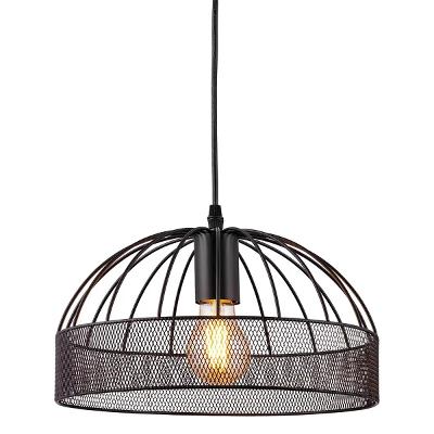 Luminária Pendente Lunis Preto 110V 220V Kala