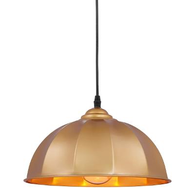 Luminaria Pendente Tuvarim 300 Mm Bivolt Kala Cobre
