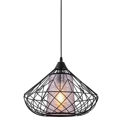 Luminaria Pendente Fein Mbk Bivolt Preto Kala