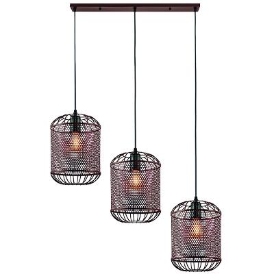 Luminaria Pendente Mefel 4 CF 65 Cm Kala Decorativa