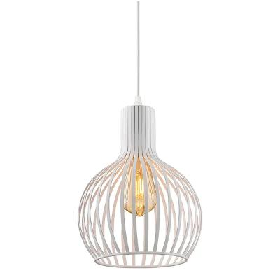 Luminaria Pendente Bazho Kala Bivolt Branco 220mm