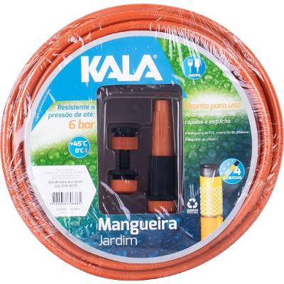 Mangueira Jardim 30M 4 Camadas Kala Laranja