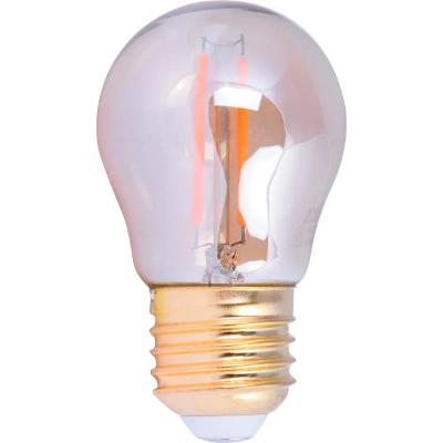 Lâmpada LED Filamento G45 3W Bivolt E27 Liege Âmbar